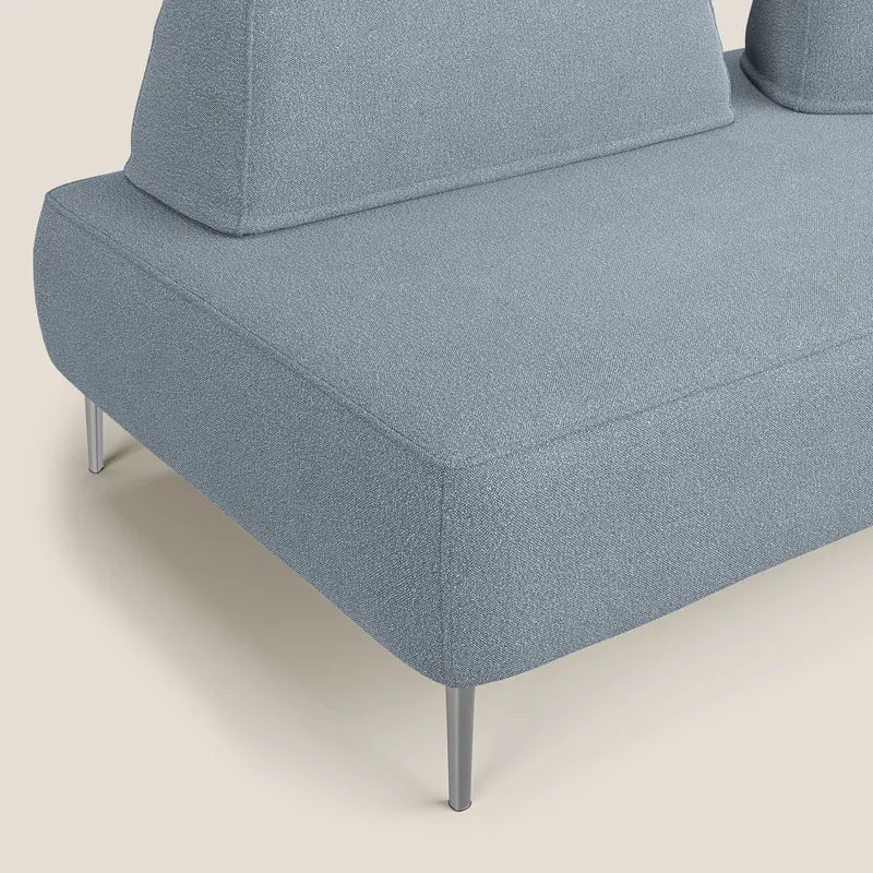 Newton Canapé modulable avec dossier amovibles T07 bleu pastel