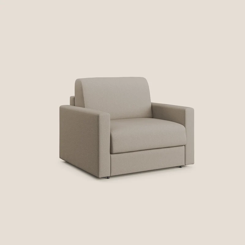 Chris Fauteuil convertible en tissu imperméable T13 beige