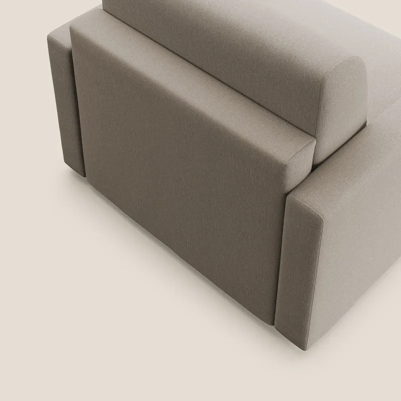 Chris Fauteuil convertible en tissu imperméable T13 beige
