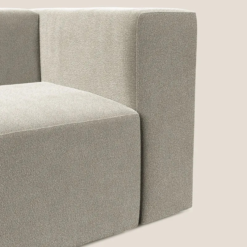 Nettuno module d'angle/latéral en bouclette douce T07 beige