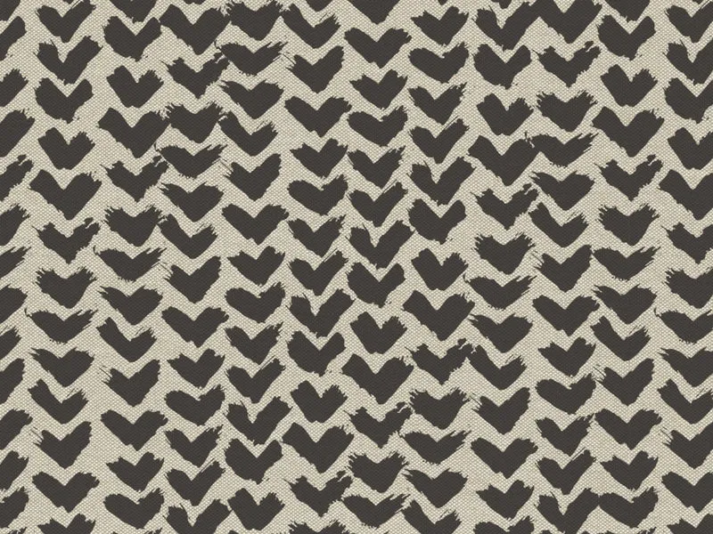 Arrow coussins géométriques en tissu hydrofuge Taupe tortora