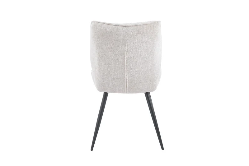 Chaise Faye Tissu Marbella 2 coloris : Beige, Écru