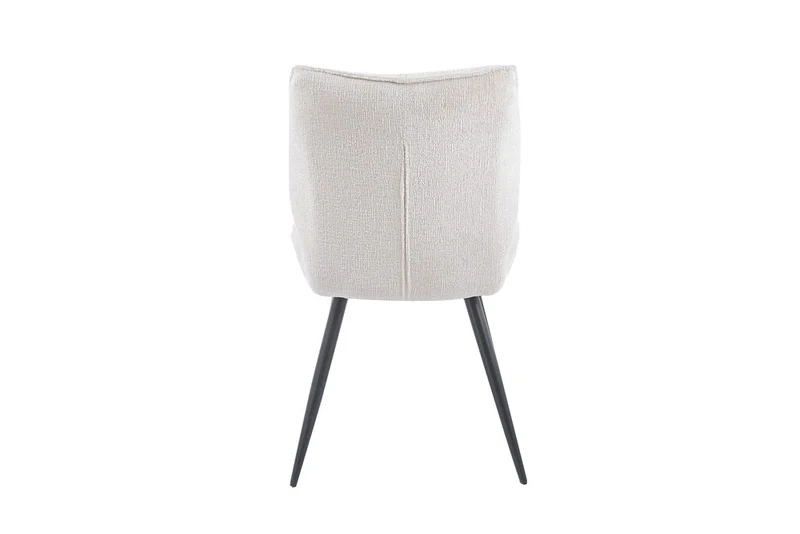 Chaise Faye Tissu Marbella 2 coloris : Beige, Écru