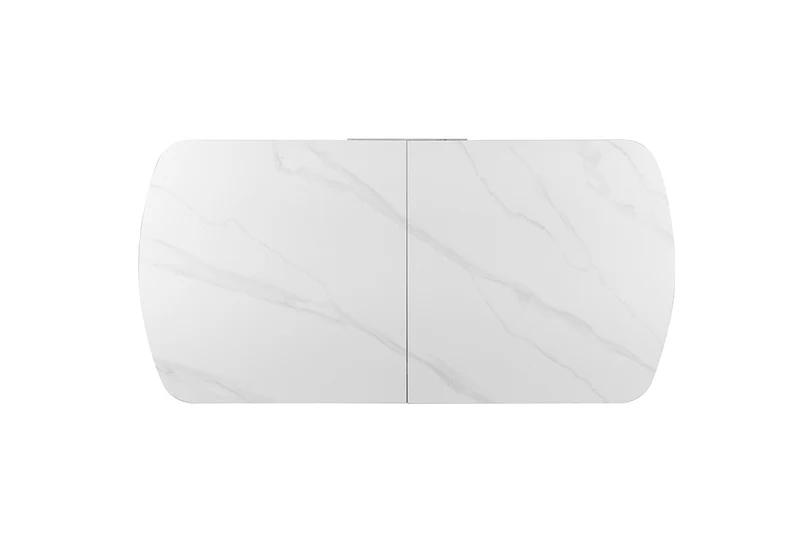 Table extensible Hestia 180-220cm Ovale Danoise Pierre Blanc