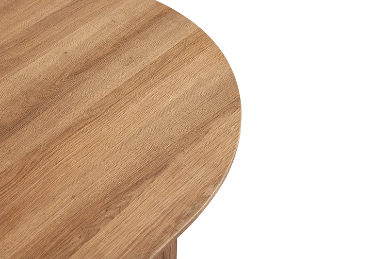 Table basse Lagos Ronde Décor Chêne Vieilli