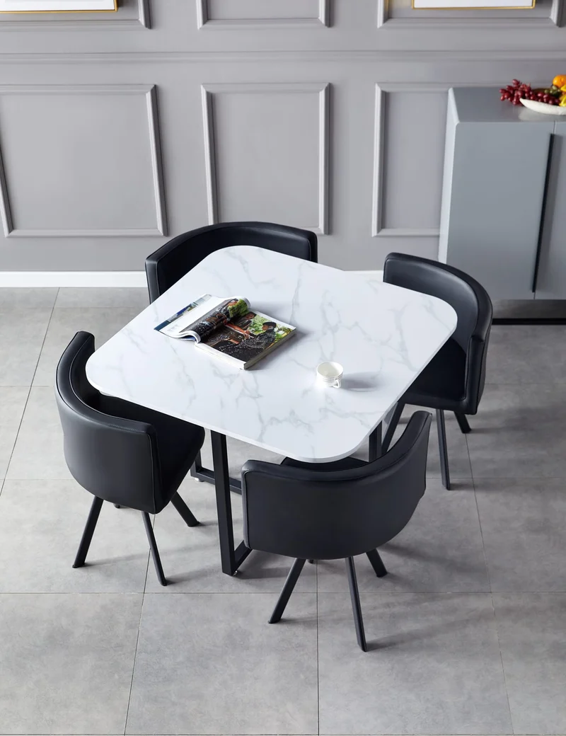 Ensemble Table et 4 Chaises VENDOME - Modernité et élégance