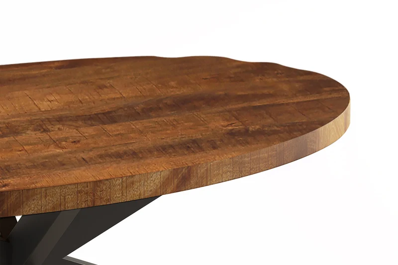 Table basse Madeira Ovale bois de manguier