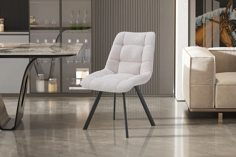 Chaise Lizzy Tissu Ote Share 101 Beige