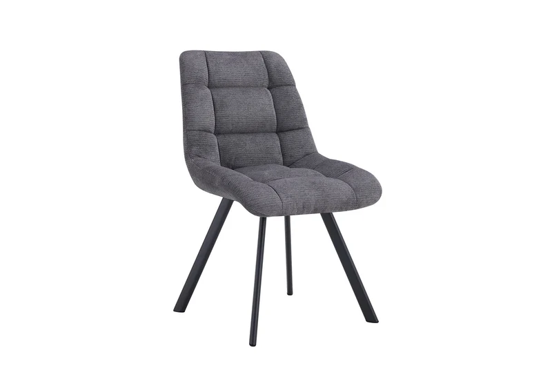 Chaise Lizzy Tissu Ote Share 456 Gris foncé