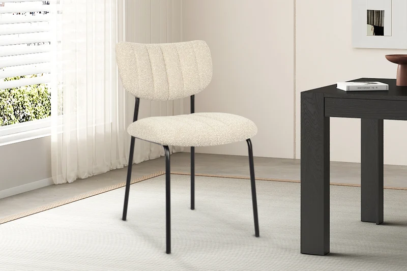 Chaise Antura Tissu Ote Beige