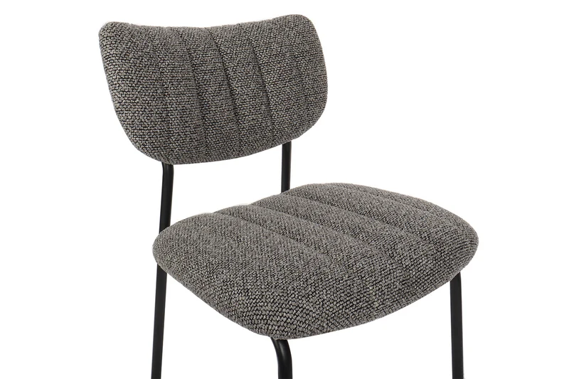 Lot de Chaises Antura Tissu Ote Gris foncé
