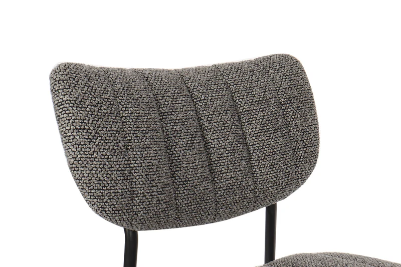 Lot de Chaises Antura Tissu Ote Gris foncé
