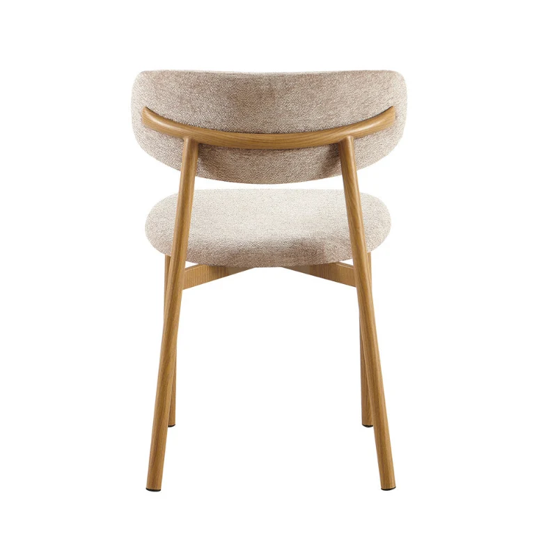 Chaise Savast – Structure effet Bois