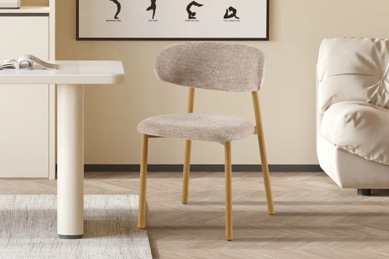 Chaise Savast – Structure effet Bois