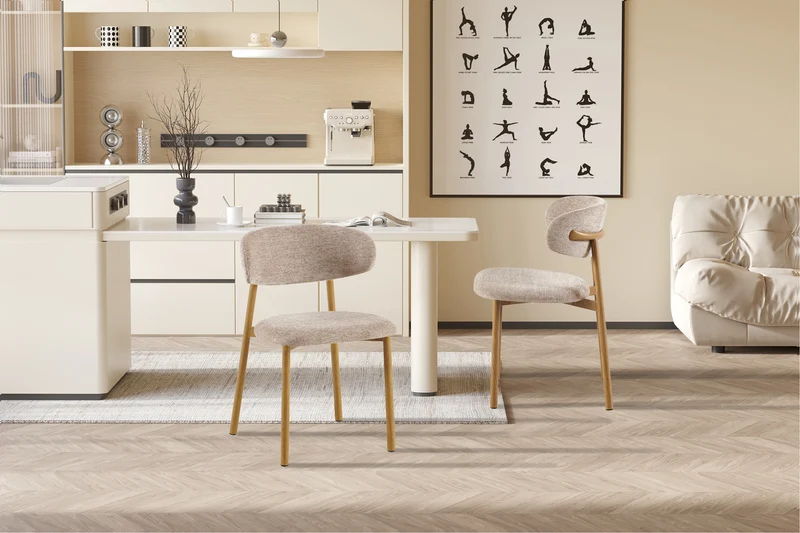 Chaise Savast – Structure effet Bois