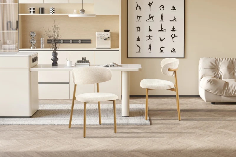 Chaise Savast – Structure effet Bois
