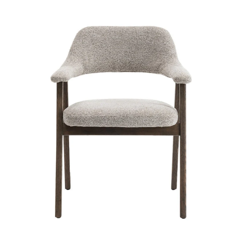 Chaise Vallsta – Chêne massif brun foncé | ARBA Home