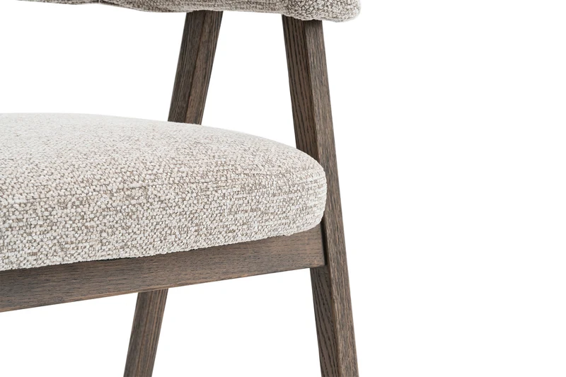 Chaise Vallsta – Chêne massif brun foncé | ARBA Home