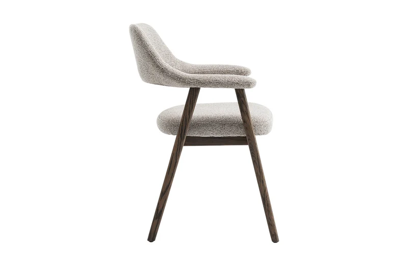 Chaise Vallsta – Chêne massif brun foncé | ARBA Home