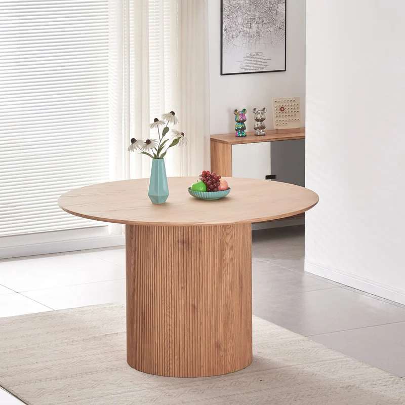 Table à manger BAIETA en bois 120x75 cm