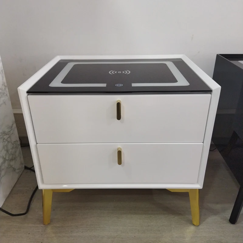 Chevet LED Chargeur Induction