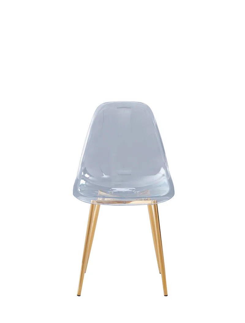 Chaise Maya - Structure Dorée Invisible Style Scandinave