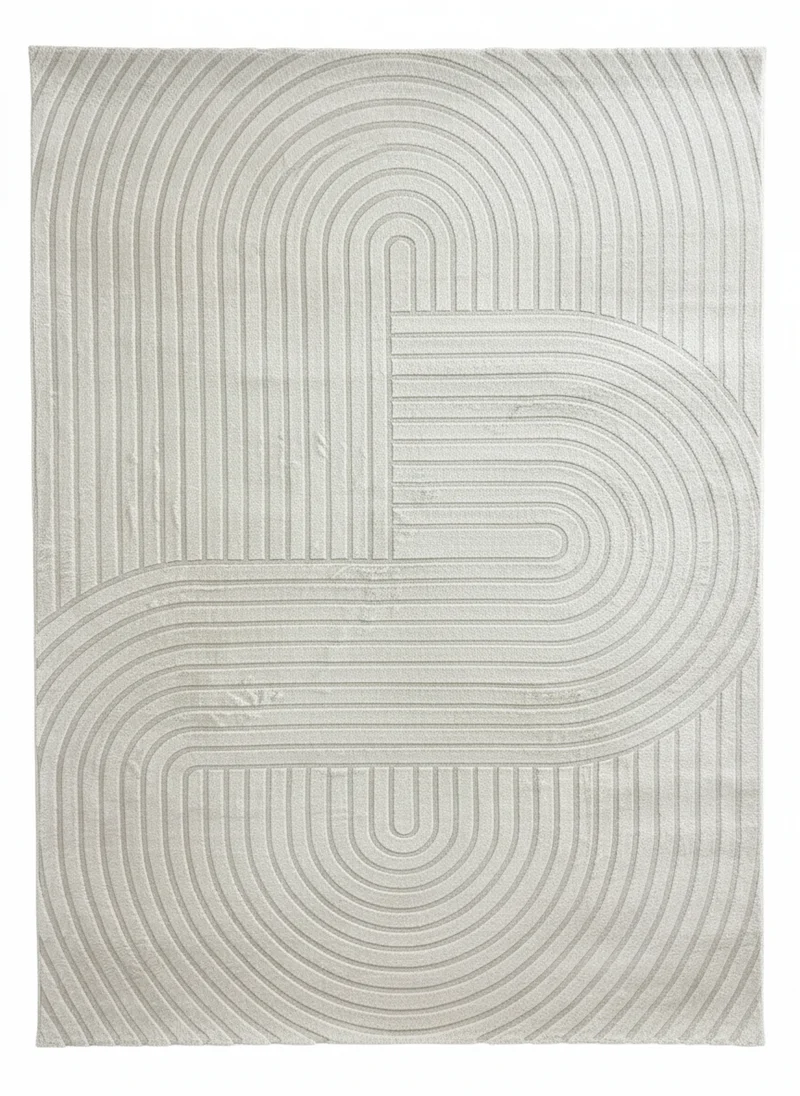 Tapis Signo crème Merinos 1914 - poils courts lavable