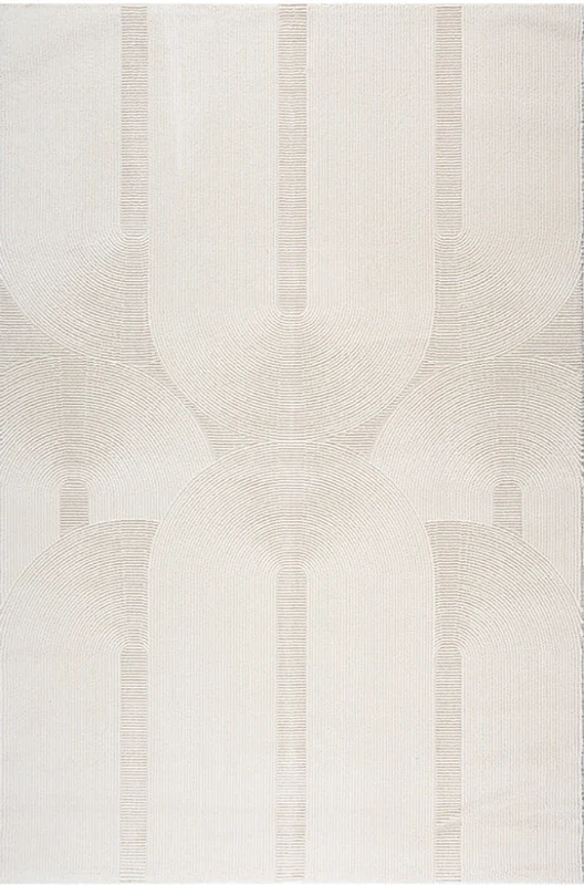 Tapis Signo crème Merinos 1904 – poils courts lavable