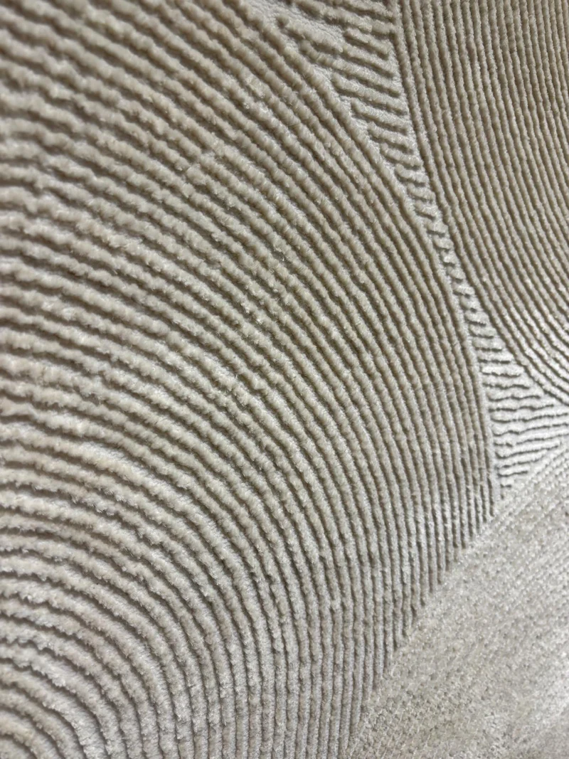 Tapis Signo crème Merinos 1904 – poils courts lavable