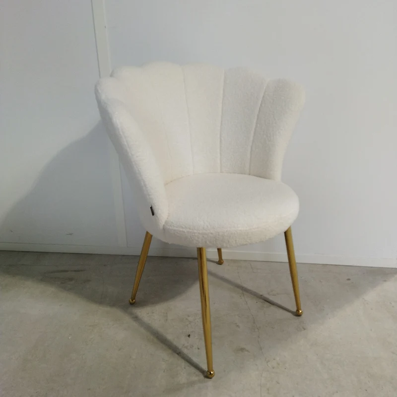 Chaise Quinconce Or velours Doudou
