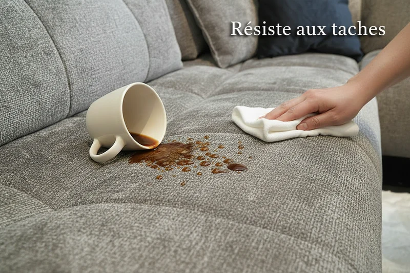 Canapé d'angle dossiers avance recule - Mely