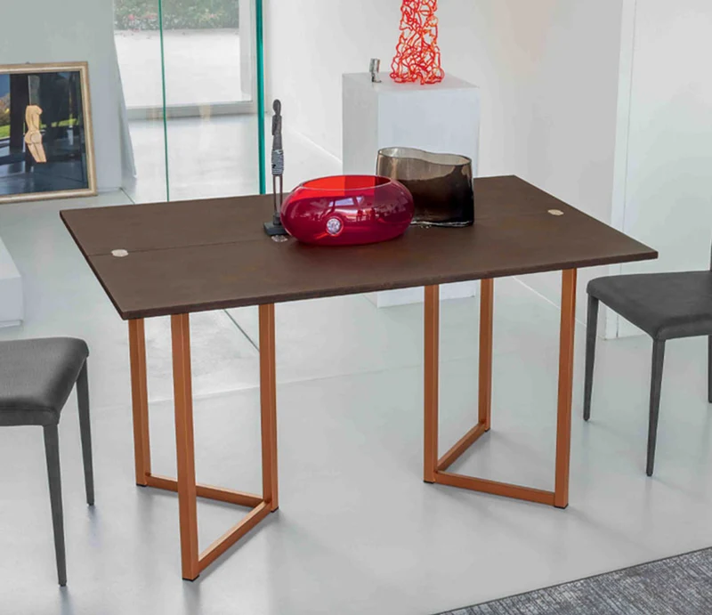 Console extensible pieds métal - Flap