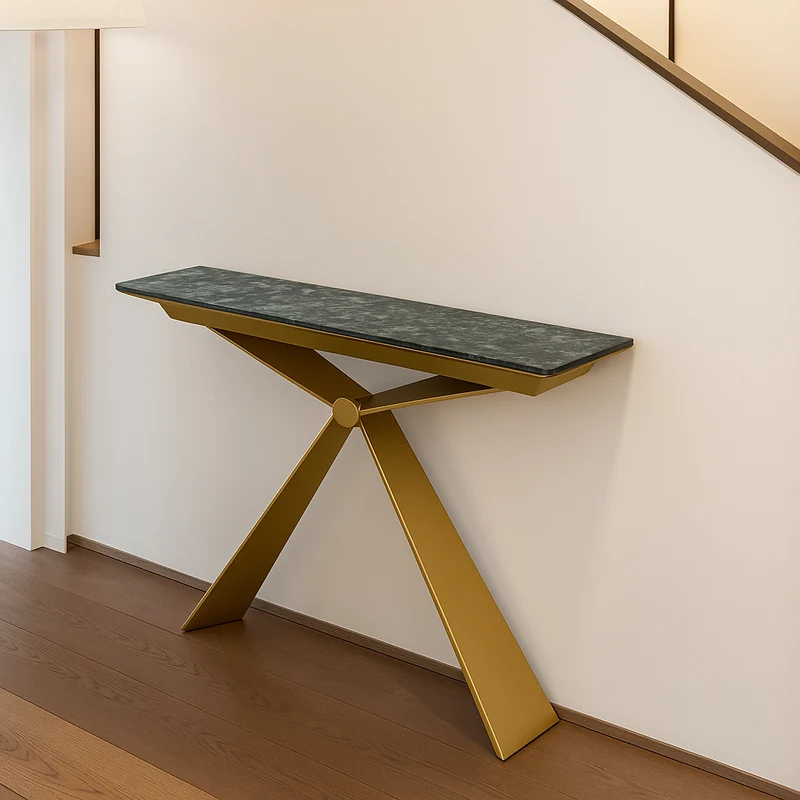 Console d'entrée marbre design - Genesy