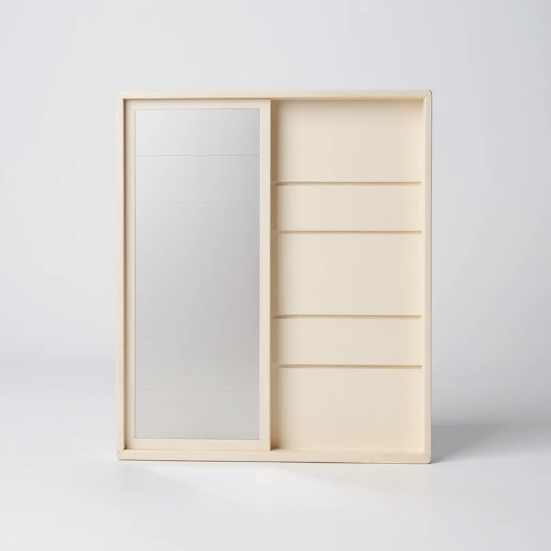 Armoire 2 Portes Coulissantes Lirona Beige