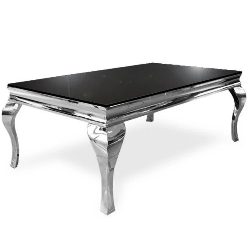 Table basse Nansouty Argent noir