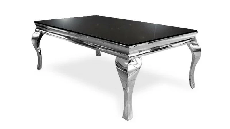 Table basse Nansouty Argent noir