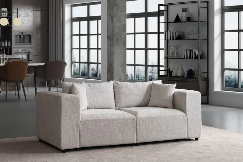 Canapé Modulable Azra Chenille