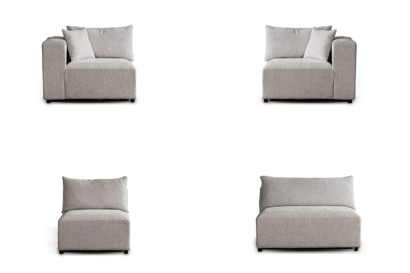 Canapé Modulable Azra Chenille