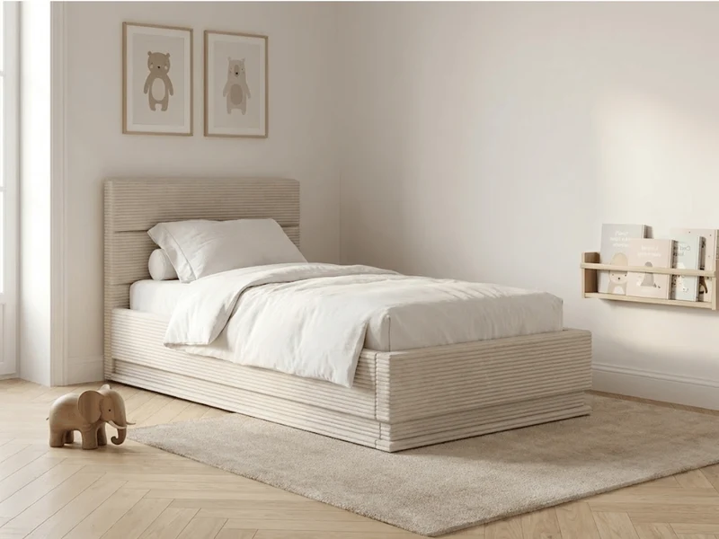 Lit coffre avec led - DARMON
