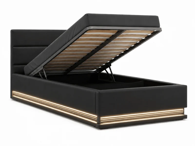 Lit coffre avec led - DARMON