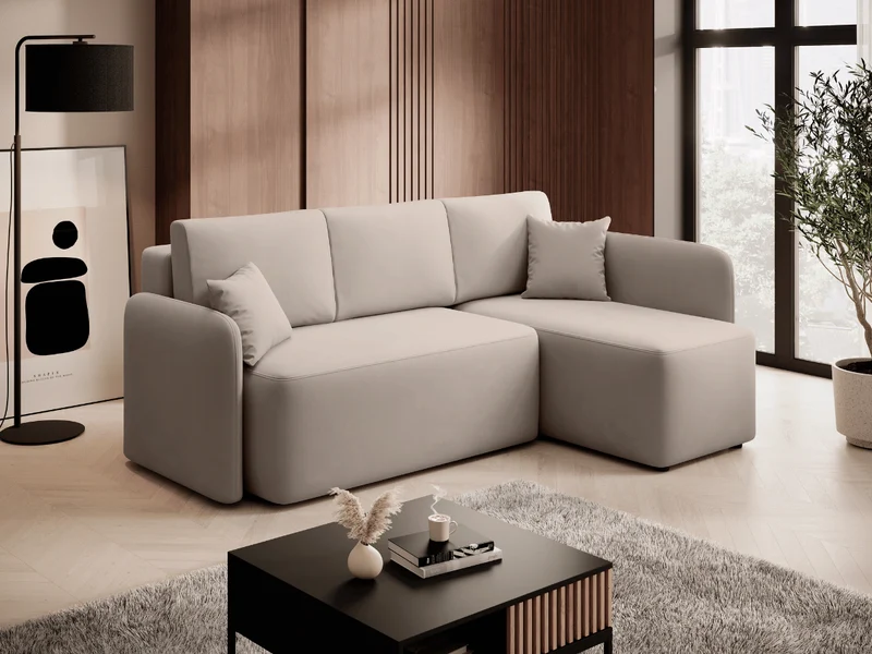 Canapé d'angle convertible petite taille GARNIER