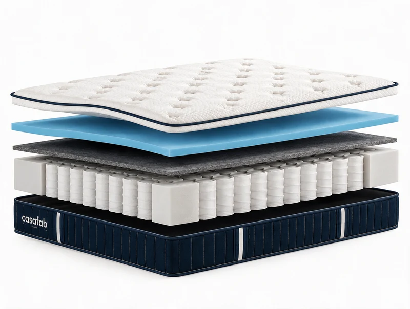 Matelas mémoire de forme épaisseur 28 cm - MEMORIS