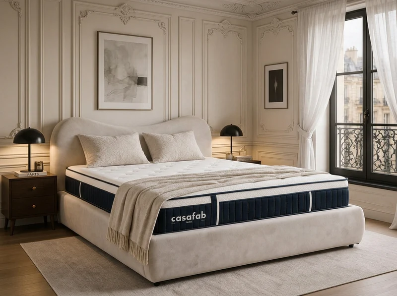 Matelas à ressorts ensachés épaisseur 25 cm - DENALI