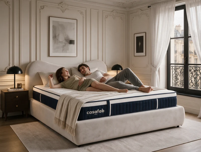 Matelas à ressorts ensachés épaisseur 25 cm - DENALI