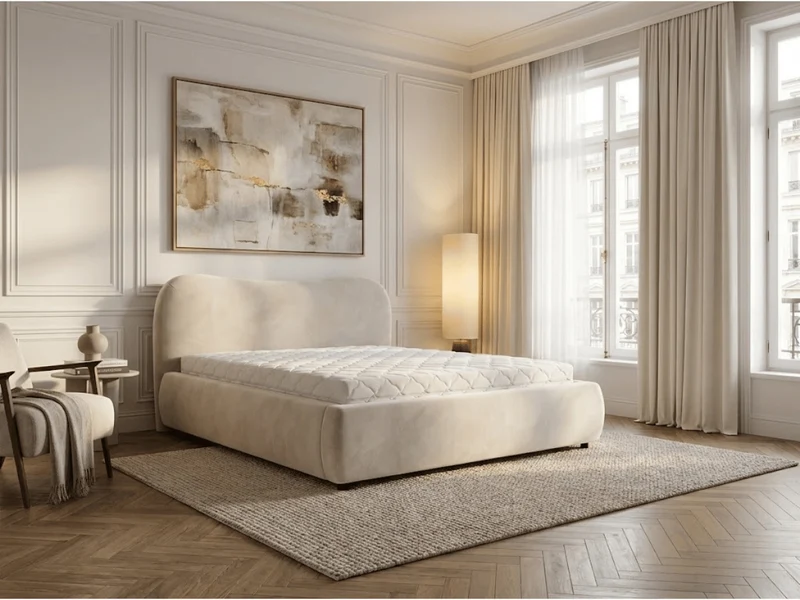 Lit coffre design - INES