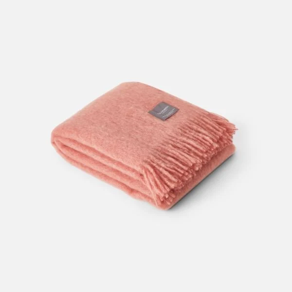 Plaid Mohair Rose antique