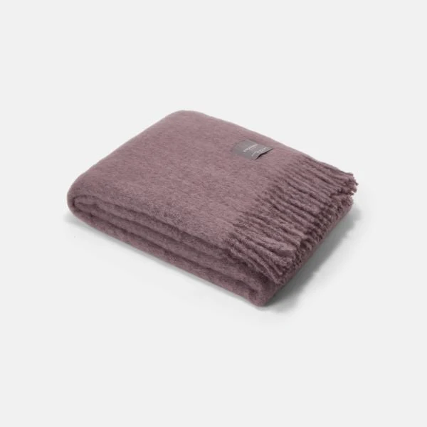 Plaid Mohair Lavande