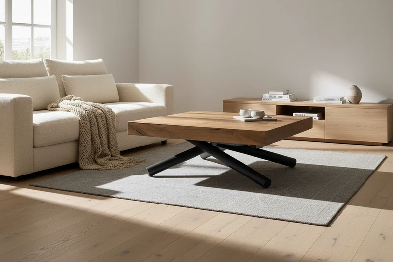 Table basse relevable et extensible – Levante