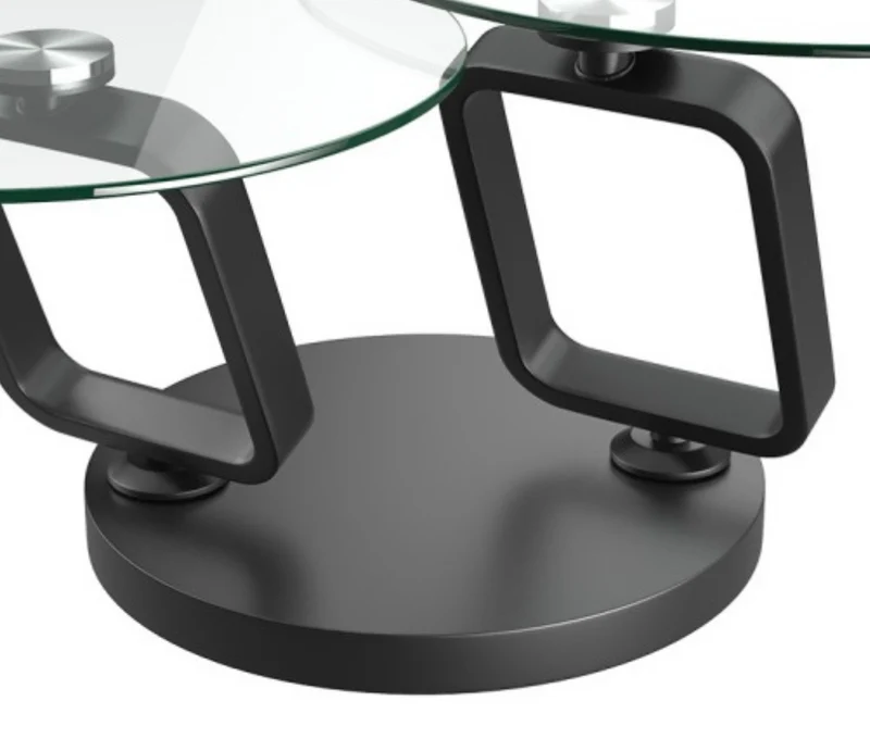 Table basse en verre pivotante - Adrien