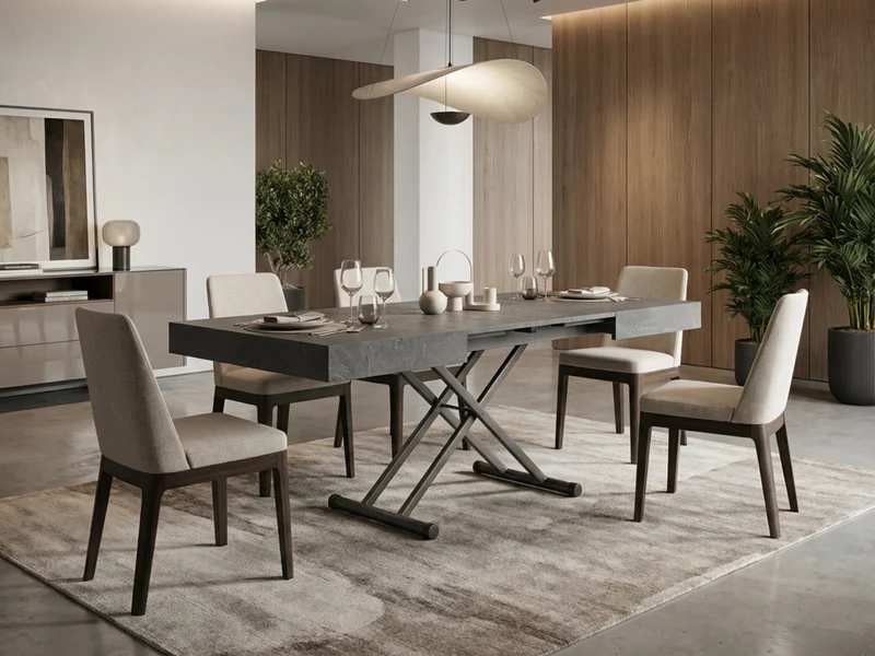 Table basse relevable et extensible – Carine